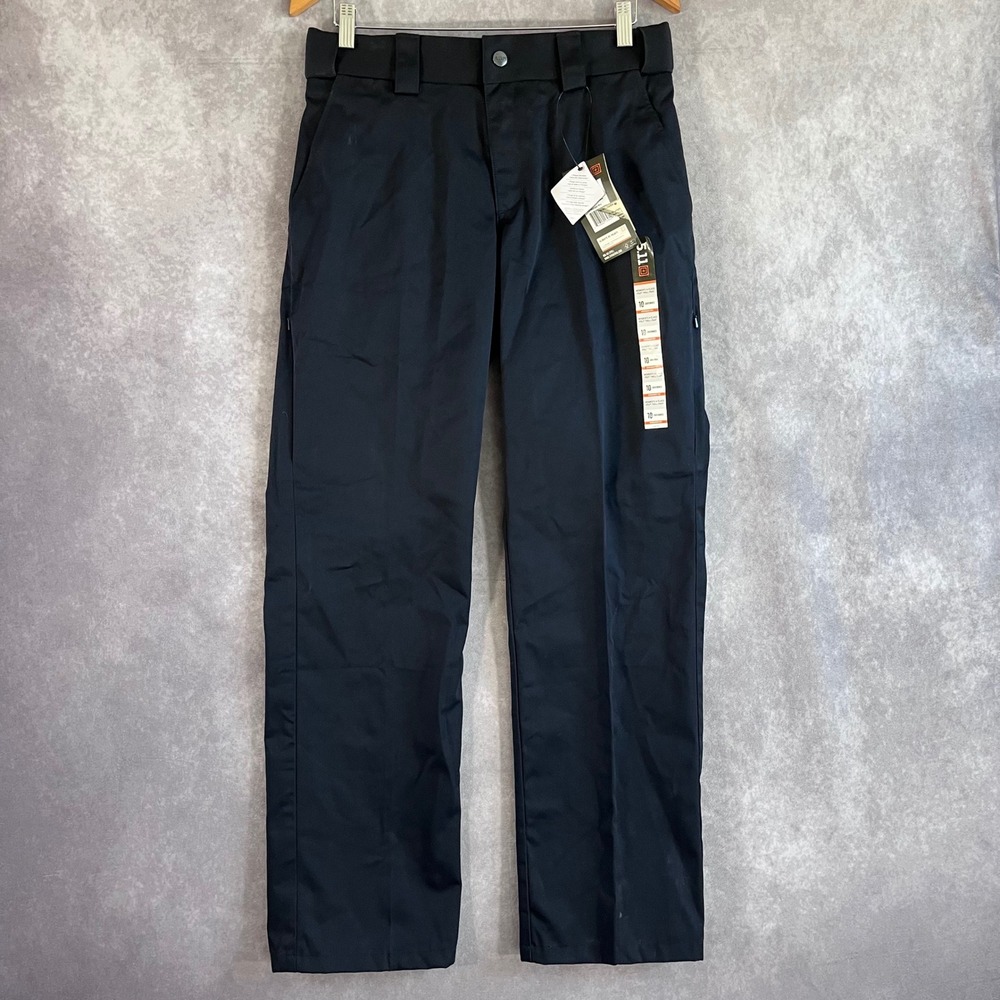 5.11 Tactical PDU A-Class Twill Pants Women 10 Midnight Navy 64304 NEW with Tags